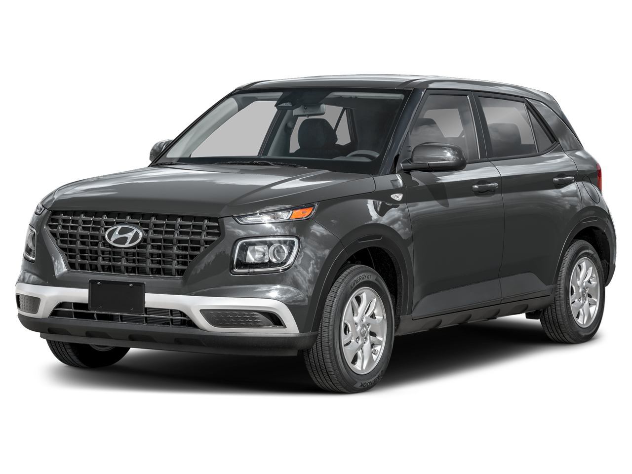 2026 Hyundai Venue SE in Ecotronic Gray — front three-quarter view