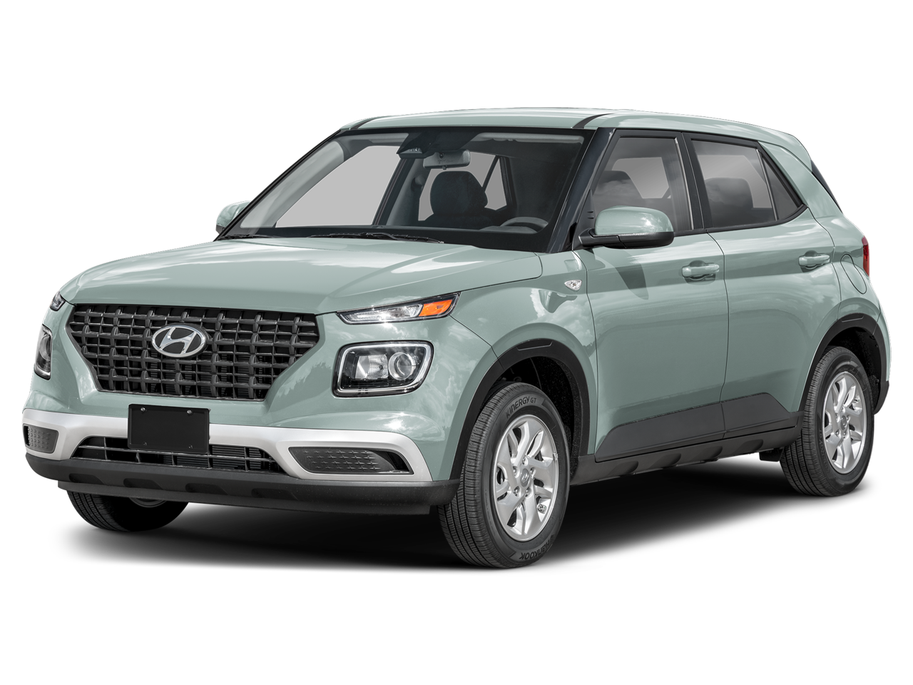 2026 Hyundai Venue SE in Atlas White — front three-quarter view