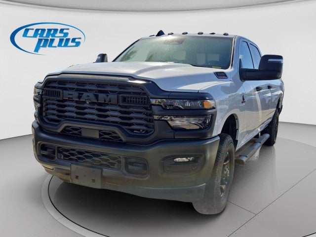 2026 RAM Ram 3500 Tradesman in Bright White Clear-Coat Exterior Paint — front three-quarter view