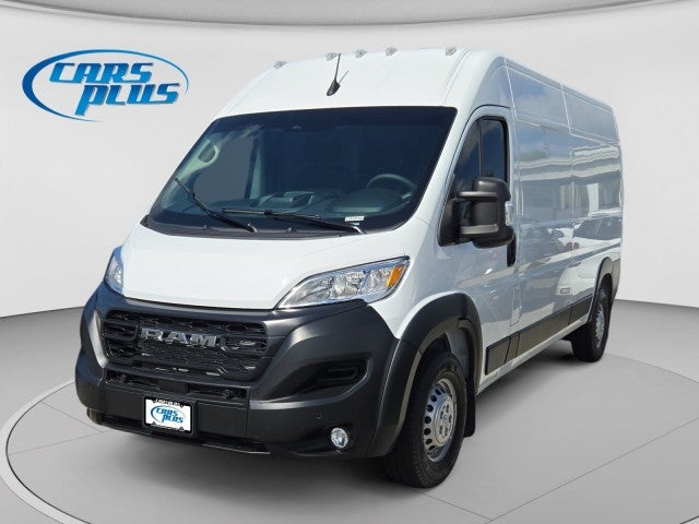 2026 RAM Ram ProMaster Tradesman in Bright White Clear-Coat Exterior Paint — front three-quarter view