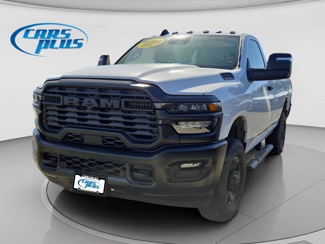2026 RAM Ram 2500 Tradesman in Bright White Clear-Coat Exterior Paint — front three-quarter view