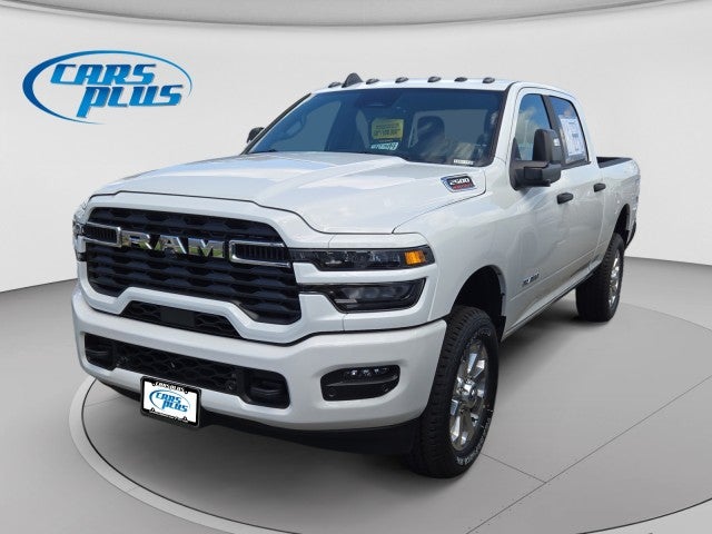2026 RAM Ram 2500 Big Horn in Bright White Clear-Coat Exterior Paint — front three-quarter view