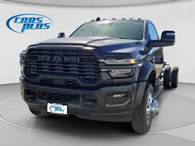 2026 RAM Ram 5500 Chassis Cab Tradesman in Granite Crystal Metallic Clear-Coat Exterior Paint — front three-quarter view