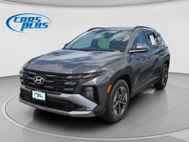 2026 Hyundai Tucson SEL Premium in Ecotronic Gray — front three-quarter view