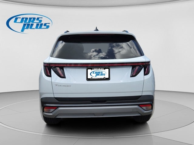 2026 Hyundai Tucson — rear three-quarter view