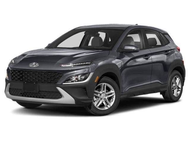 2022 Hyundai Kona SE in Gray — front three-quarter view
